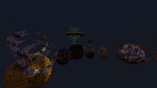 Screenshot of the Minecraft Bedrock Marketplace product Astrolink Survival created by Razzleberries.