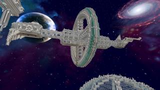 Screenshot of the Minecraft Bedrock Marketplace product Atlas Station created by Razzleberries.