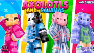 Thumbnail of the Minecraft Bedrock Marketplace product Axolotls And Pajamas created by Razzleberries.