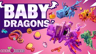 Thumbnail of the Minecraft Bedrock Marketplace product Baby Dragons created by Razzleberries.