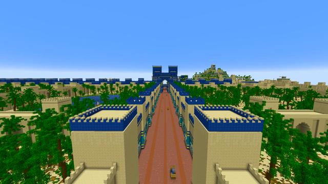 Screenshot of the Minecraft Bedrock Marketplace product Babylon created by Razzleberries.