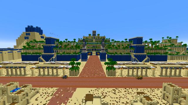 Screenshot of the Minecraft Bedrock Marketplace product Babylon created by Razzleberries.