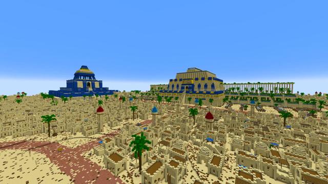 Screenshot of the Minecraft Bedrock Marketplace product Babylon created by Razzleberries.