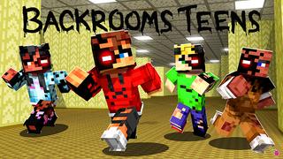 Thumbnail of the Minecraft Bedrock Marketplace product Backrooms Teens created by Razzleberries.