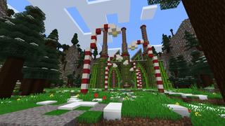 Screenshot of the Minecraft Bedrock Marketplace product Bad Santa created by Razzleberries.