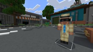 Screenshot of the Minecraft Bedrock Marketplace product Bad Santa created by Razzleberries.