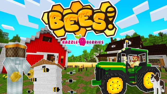 Thumbnail of the Minecraft Bedrock Marketplace product Bees! created by Razzleberries.