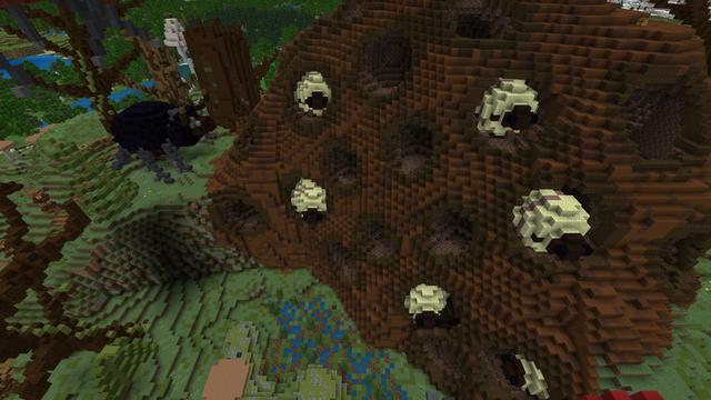 Screenshot of the Minecraft Bedrock Marketplace product Beetle Grove created by Razzleberries.