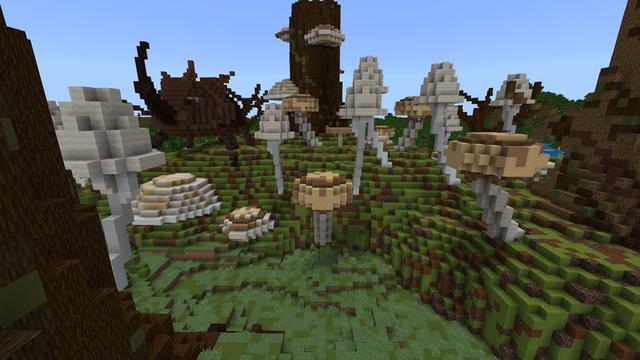 Screenshot of the Minecraft Bedrock Marketplace product Beetle Grove created by Razzleberries.