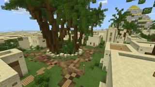 Screenshot of the Minecraft Bedrock Marketplace product Better Biomes: Desert created by Razzleberries.