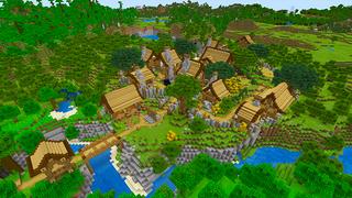 Screenshot of the Minecraft Bedrock Marketplace product Better Villages created by Razzleberries.