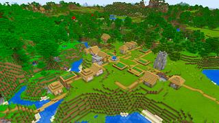 Screenshot of the Minecraft Bedrock Marketplace product Better Villages created by Razzleberries.