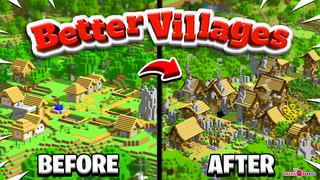 Thumbnail of the Minecraft Bedrock Marketplace product Better Villages created by Razzleberries.
