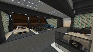 Screenshot of the Minecraft Bedrock Marketplace product Billionaire Cliffside Mansion created by Razzleberries.