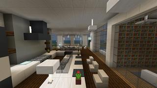 Screenshot of the Minecraft Bedrock Marketplace product Billionaire Forest Estate created by Razzleberries.
