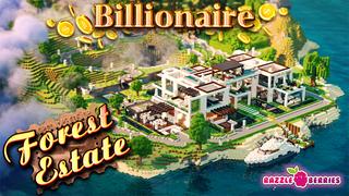 Thumbnail of the Minecraft Bedrock Marketplace product Billionaire Forest Estate created by Razzleberries.