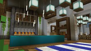 Screenshot of the Minecraft Bedrock Marketplace product Billionaire Mansion created by Razzleberries.