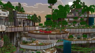 Screenshot of the Minecraft Bedrock Marketplace product Billionaire Mansion created by Razzleberries.
