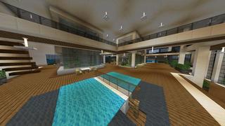 Screenshot of the Minecraft Bedrock Marketplace product Billionaire Vacation Island created by Razzleberries.