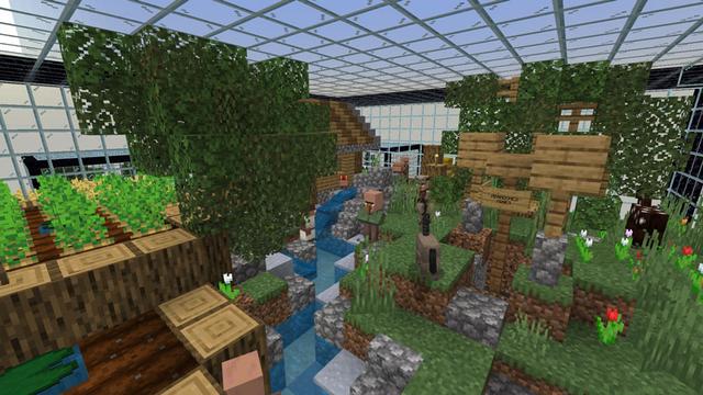 Screenshot of the Minecraft Bedrock Marketplace product Biome Box created by Razzleberries.