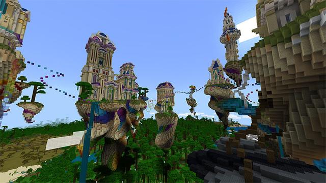 Screenshot of the Minecraft Bedrock Marketplace product Birds of Paradise created by Razzleberries.