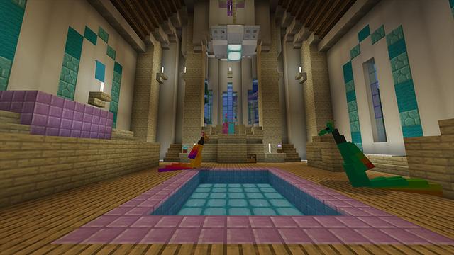 Screenshot of the Minecraft Bedrock Marketplace product Birds of Paradise created by Razzleberries.