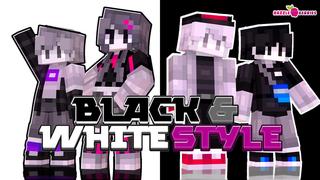 Thumbnail of the Minecraft Bedrock Marketplace product Black & White Style created by Razzleberries.
