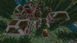 Screenshot of the Minecraft Bedrock Marketplace product BlackIron Bunker created by Razzleberries.