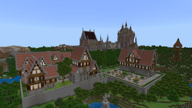 Screenshot of the Minecraft Bedrock Marketplace product Blan Arena created by Razzleberries.