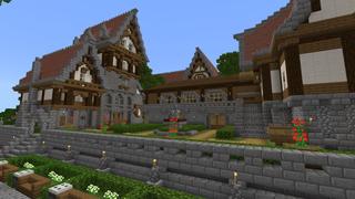 Screenshot of the Minecraft Bedrock Marketplace product Blan Arena created by Razzleberries.