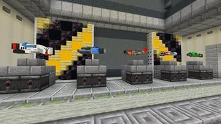 Screenshot of the Minecraft Bedrock Marketplace product Blaster Weapons created by Razzleberries.