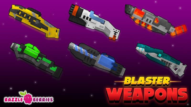 Blaster Weapons by Razzleberries | CHUNK - Minecraft Bedrock ...