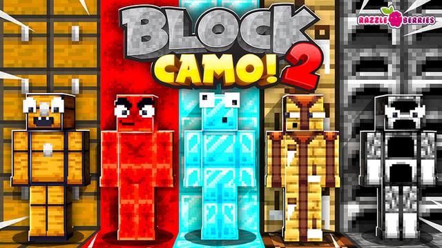 Thumbnail of the Minecraft Bedrock Marketplace product Block Camo! 2 created by Razzleberries.