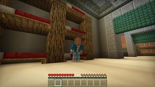 Screenshot of the Minecraft Bedrock Marketplace product Boxic's Big Bunker created by Razzleberries.