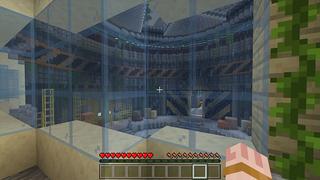Screenshot of the Minecraft Bedrock Marketplace product Boxic's Big Bunker created by Razzleberries.