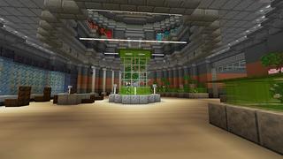 Screenshot of the Minecraft Bedrock Marketplace product Boxic's Big Bunker created by Razzleberries.