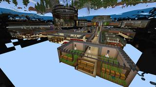 Screenshot of the Minecraft Bedrock Marketplace product Boxic's Big Bunker created by Razzleberries.