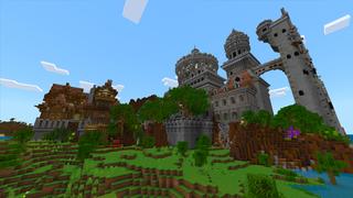 Screenshot of the Minecraft Bedrock Marketplace product Brawlyn Castle created by Razzleberries.