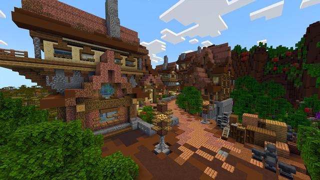 Screenshot of the Minecraft Bedrock Marketplace product Brawlyn Castle created by Razzleberries.