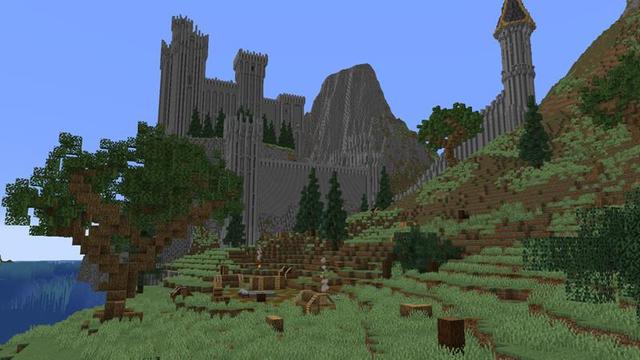 Screenshot of the Minecraft Bedrock Marketplace product Cair Tilos Medieval Island created by Razzleberries.