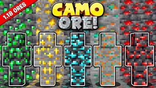 Thumbnail of the Minecraft Bedrock Marketplace product Camo Ore! created by Razzleberries.