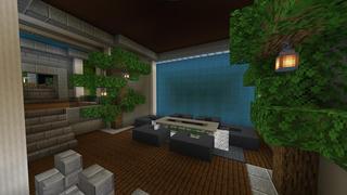 Screenshot of the Minecraft Bedrock Marketplace product Camouflage Lava Base created by Razzleberries.