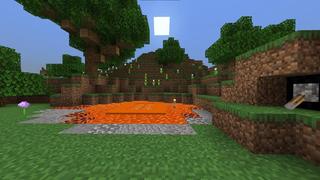 Screenshot of the Minecraft Bedrock Marketplace product Camouflage Lava Base created by Razzleberries.