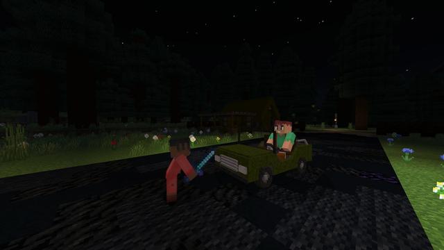 Screenshot of the Minecraft Bedrock Marketplace product Camp Fear created by Razzleberries.