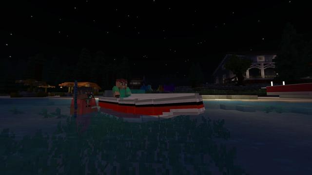 Screenshot of the Minecraft Bedrock Marketplace product Camp Fear created by Razzleberries.