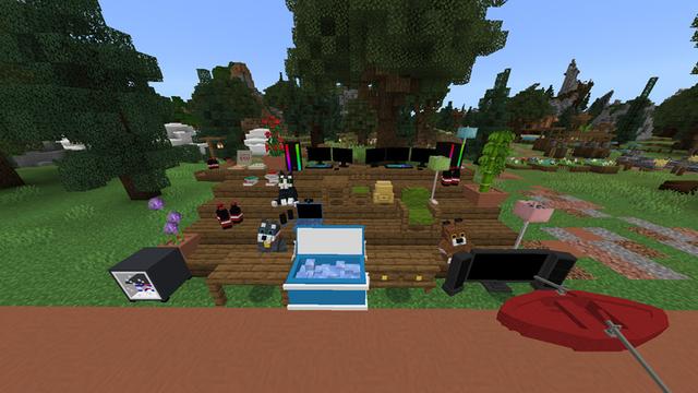 Screenshot of the Minecraft Bedrock Marketplace product Camp Retreat created by Razzleberries.