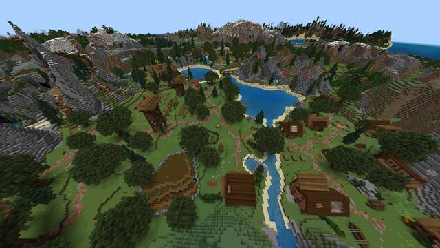 Screenshot of the Minecraft Bedrock Marketplace product Camp Retreat created by Razzleberries.
