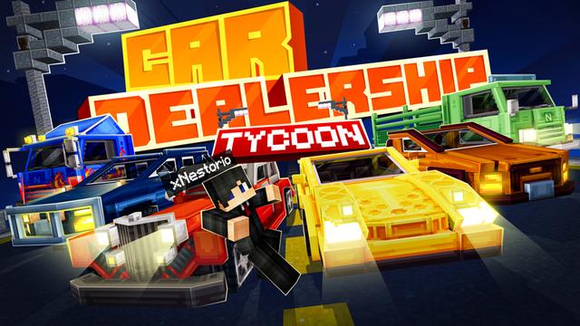 Thumbnail of the Minecraft Bedrock Marketplace product Car Dealership Tycoon created by Razzleberries.