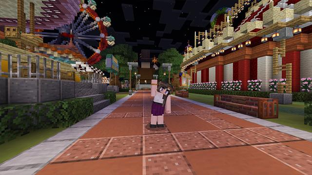 Screenshot of the Minecraft Bedrock Marketplace product Carnival created by Razzleberries.