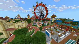 Screenshot of the Minecraft Bedrock Marketplace product Carnival created by Razzleberries.
